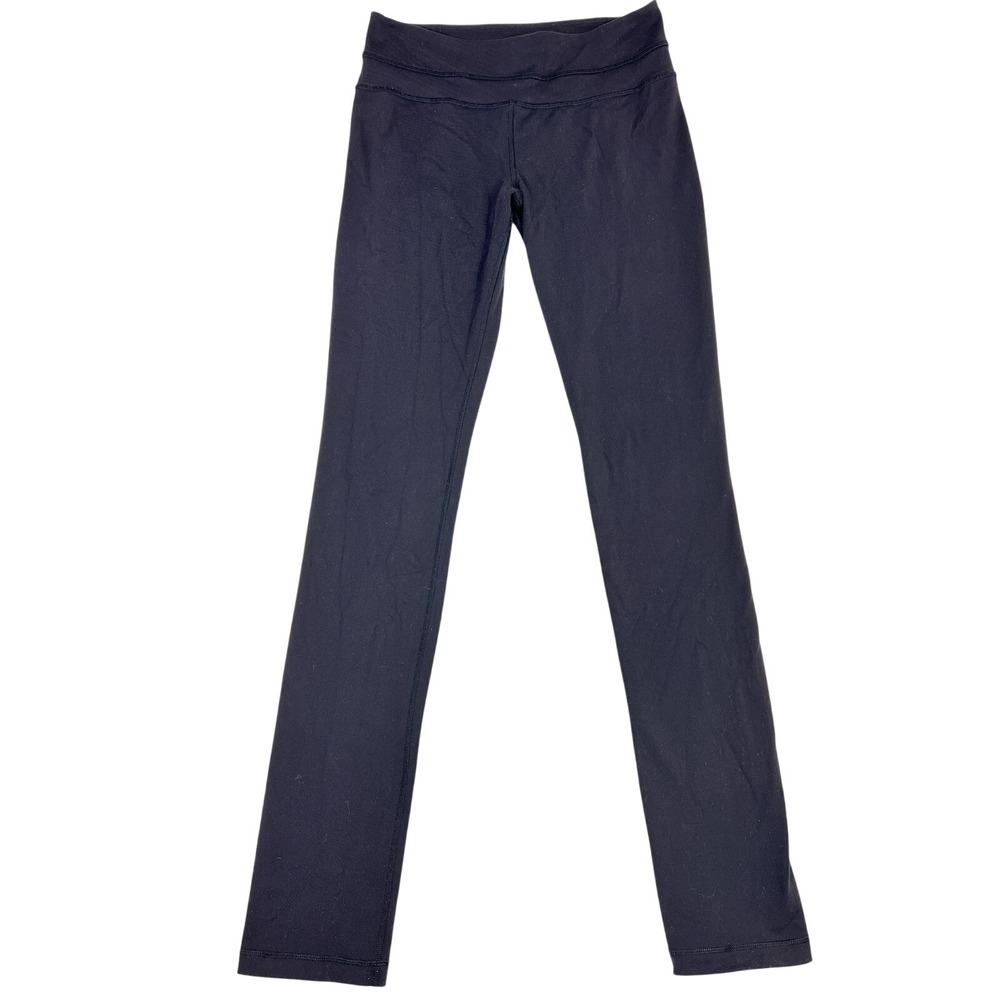 Lululemon Skinny Groove Pants Black Size 6 Long